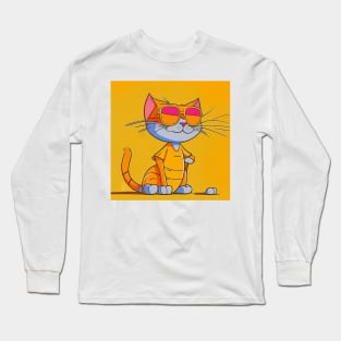 cat miaw lovers Long Sleeve T-Shirt